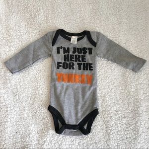 Baby thanksgiving onesie